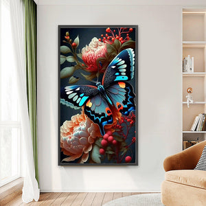 Butterfly 40*70CM(Canvas) Full Round Drill Diamond Painting