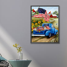 Load image into Gallery viewer, Flag Float 40*60CM(Canvas) Full Round Drill Diamond Painting
