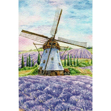 Load image into Gallery viewer, Lavender Pinwheel 40*60CM(Canvas) Full Round Drill Diamond Painting
