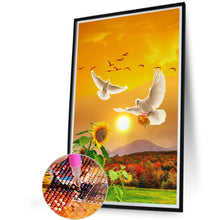 Load image into Gallery viewer, Sunflower 40*60CM(Canvas) Full Round Drill Diamond Painting
