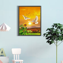 Load image into Gallery viewer, Sunflower 40*60CM(Canvas) Full Round Drill Diamond Painting
