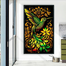 Load image into Gallery viewer, Hummingbird 60*100CM(Canvas) Full Round Drill Diamond Painting
