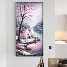 Load image into Gallery viewer, Camping Beauty 40*80CM(Canvas) Full Round Drill Diamond Painting
