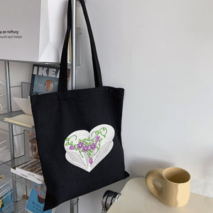 DIY Eco-friendly Bag Large Capacity Butterfly Fashion Pocket Tote (ST001)