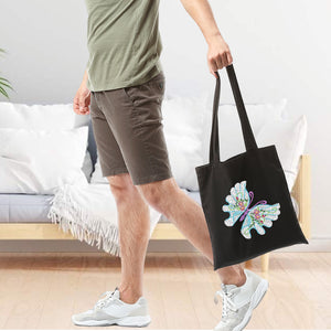 DIY Eco-friendly Bag Large Capacity Butterfly Fashion Pocket Tote (ST002)