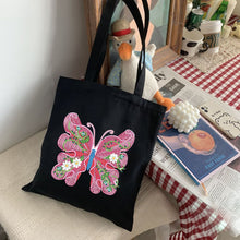 Load image into Gallery viewer, DIY Eco-friendly Bag Large Capacity Butterfly Fashion Pocket Tote (ST003)
