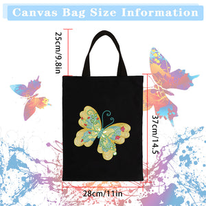 DIY Eco-friendly Bag Large Capacity Butterfly Fashion Pocket Tote (ST005)