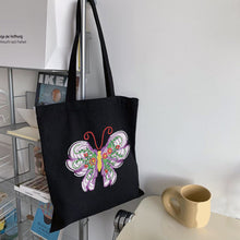 Load image into Gallery viewer, DIY Eco-friendly Bag Large Capacity Butterfly Fashion Pocket Tote (ST009)
