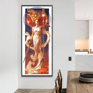 Aphrodite - God 30*70CM(Picture) Full Square Drill Diamond Painting