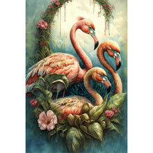 Load image into Gallery viewer, Flamingo 40*60CM(Canvas) Full Round Drill Diamond Painting
