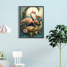 Load image into Gallery viewer, Flamingo 40*60CM(Canvas) Full Round Drill Diamond Painting
