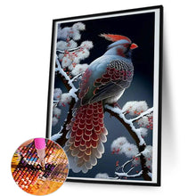 Load image into Gallery viewer, Snow Branch Sparrow 45*80CM(Canvas) Full Round Drill Diamond Painting
