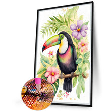 Load image into Gallery viewer, Toucan 40*60CM(Canvas) Full Round Drill Diamond Painting
