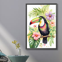 Load image into Gallery viewer, Toucan 40*60CM(Canvas) Full Round Drill Diamond Painting
