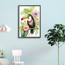 Load image into Gallery viewer, Toucan 40*60CM(Canvas) Full Round Drill Diamond Painting
