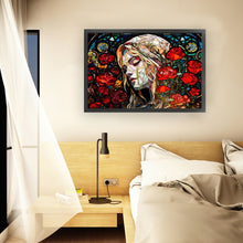 Load image into Gallery viewer, Beauty Flowers Cross Stitch (60*40CM) 11CT 3 Stamped Cross Stitch
