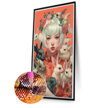 Load image into Gallery viewer, Beauty And Pets 40*70CM(Picture) Full Square Drill Diamond Painting
