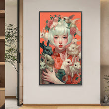 Load image into Gallery viewer, Beauty And Pets 40*70CM(Picture) Full Square Drill Diamond Painting
