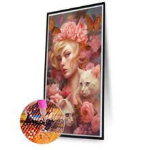 Load image into Gallery viewer, Beauty And Pets 40*70CM(Picture) Full Square Drill Diamond Painting
