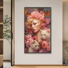 Load image into Gallery viewer, Beauty And Pets 40*70CM(Picture) Full Square Drill Diamond Painting
