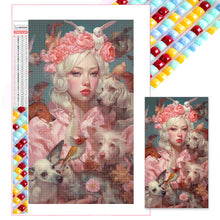 Load image into Gallery viewer, Beauty And Pets 40*70CM(Picture) Full Square Drill Diamond Painting
