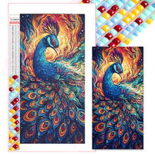 Load image into Gallery viewer, Peacock 40*80CM(Picture) Full Square Drill Diamond Painting
