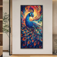 Load image into Gallery viewer, Peacock 40*80CM(Picture) Full Square Drill Diamond Painting
