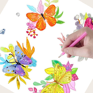 DIY Child Stickers Toy Animals Butterfly for Kids Adult Beginners (BT359)