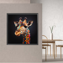 Load image into Gallery viewer, Giraffe 70*70CM(Canvas) Full Round Drill Diamond Painting
