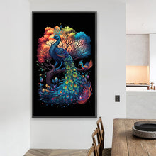 Load image into Gallery viewer, Peacock 60X100CM(Picture) Full Square Drill Diamond Painting
