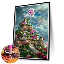 Load image into Gallery viewer, Dream Flower Castle 50*80CM(Canvas) Full Round Drill Diamond Painting
