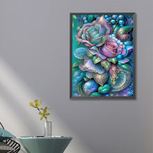 Load image into Gallery viewer, Metal Rose 40*60CM(Canvas) Full Round Drill Diamond Painting
