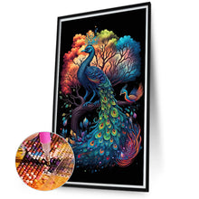 Load image into Gallery viewer, Peacock On A Branch 40*70CM(Canvas) Full Round Drill Diamond Painting
