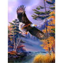 Load image into Gallery viewer, Eagle 30*40CM(Canvas) Full Round Drill Diamond Painting
