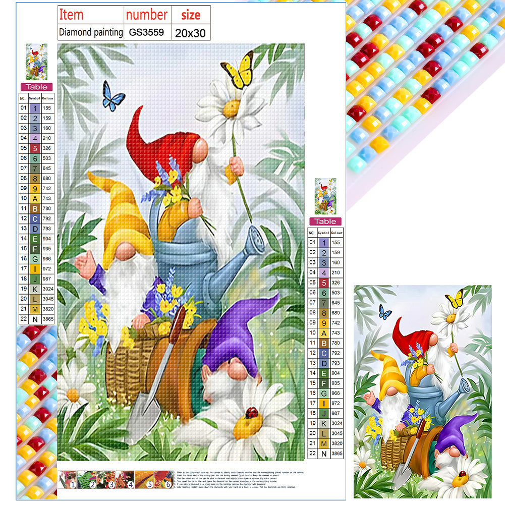 Spring Goblin 20*30CM(Canvas) Full Square Drill Diamond Painting