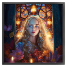 Load image into Gallery viewer, Beauty (50*50CM) 11CT 3 Stamped Cross Stitch
