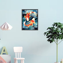 Load image into Gallery viewer, Koi Fish 30*40CM(Canvas) Full Round Drill Diamond Painting
