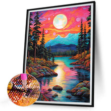 Load image into Gallery viewer, Sunset Sunset 30*40CM(Canvas) Full Round Drill Diamond Painting
