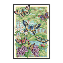 Load image into Gallery viewer, Non-FullThe Forest (32*47CM) 14CT 2 Stamped Cross Stitch
