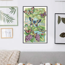 Load image into Gallery viewer, Non-FullThe Forest (32*47CM) 14CT 2 Stamped Cross Stitch
