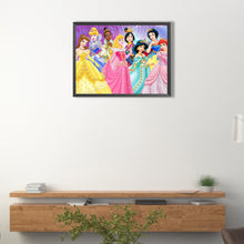 Load image into Gallery viewer, Princess Collection 40*30CM(Canvas) Full Round Drill Diamond Painting
