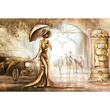 Load image into Gallery viewer, Lovers 90*60CM(Canvas) Full Round Drill Diamond Painting
