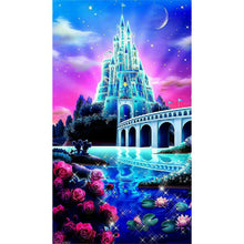 Load image into Gallery viewer, Disney Mickey Mouse Castle 40*70CM(Canvas) Full Round Drill Diamond Painting
