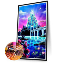 Load image into Gallery viewer, Disney Mickey Mouse Castle 40*70CM(Canvas) Full Round Drill Diamond Painting
