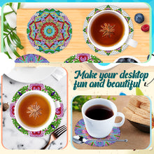 Load image into Gallery viewer, DIY Diamonds Painting Coaster Creative Drink Cup Cushion for Tabletop Protection
