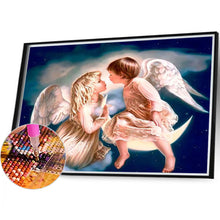 Load image into Gallery viewer, Couple Little Angel 40*35CM(Canvas) Full Round Drill Diamond Painting
