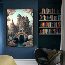 Load image into Gallery viewer, Castle (50*73CM) 11CT 3 Stamped Cross Stitch
