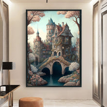 Load image into Gallery viewer, Castle (50*73CM) 11CT 3 Stamped Cross Stitch
