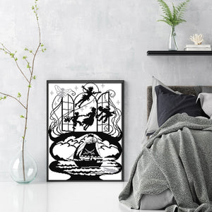 Cartoon (33*44CM) 14CT 2 Stamped Cross Stitch