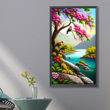 Load image into Gallery viewer, Creek 35*60CM(Canvas) Full Round Drill Diamond Painting
